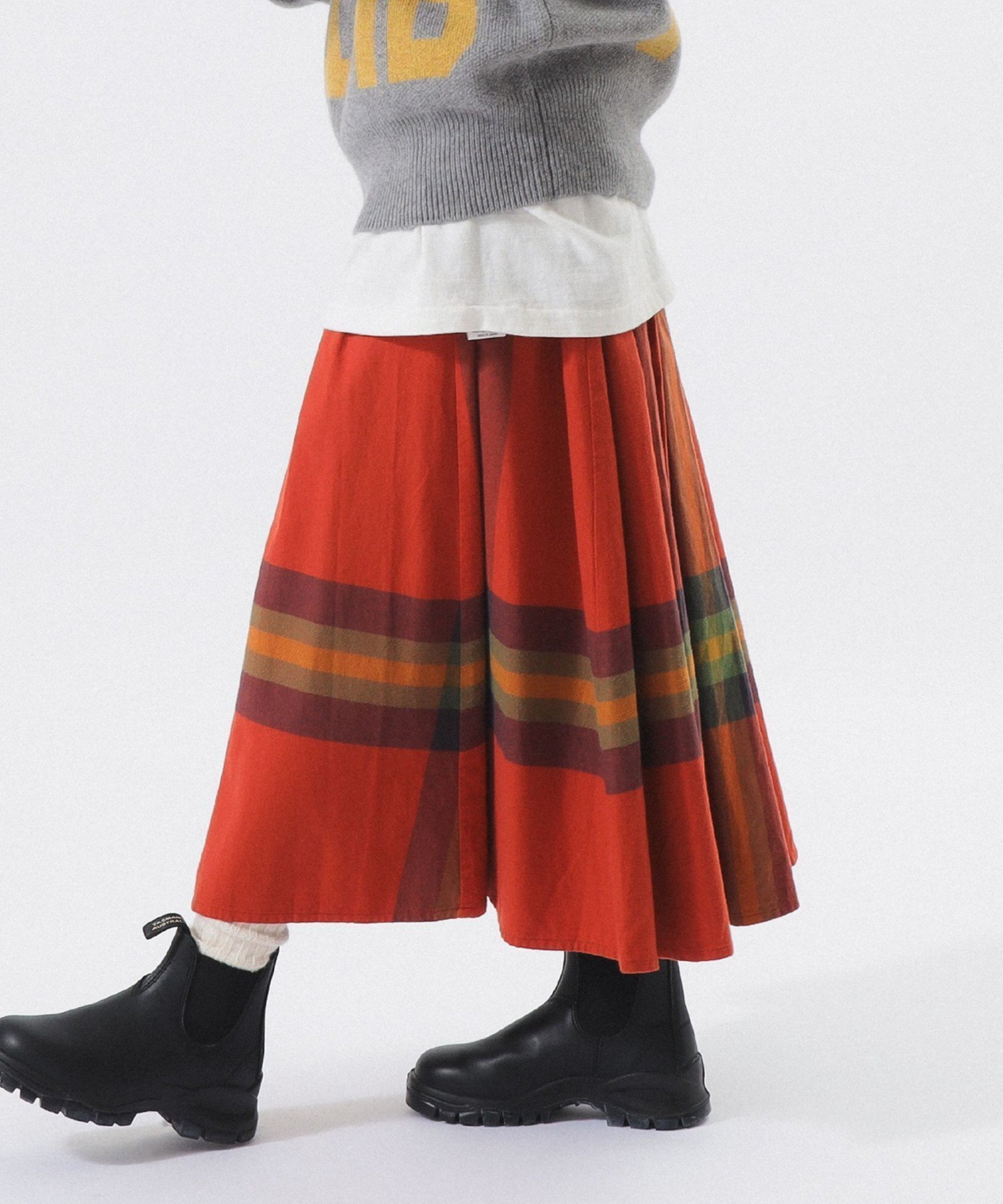 【ビームス ウイメン/BEAMS】の3/11まで60%OFF>【1/15新規値下げ】【ロングヒット】ビッグ タータン スカート 25AW SALE インテリア・キッズ・メンズ・レディースファッション・服の通販 founy(ファニー) 　ファッション　Fashion　レディースファッション　Fashion for Women　スカート　Skirts　チェック　Check, Plaid, Tartan　定番　Standard, Basic Item　バランス　Balance, Style Balance　ビッグ　Big, Oversized　ポケット　Pocket, Pocket Detail　ロング　Long, Long-Length　楽ちん　Easy Fit, Comfortable　おすすめ　Recommended / Our Picks　エレガント 上品　Elegant　2025年　2025　2025-2026秋冬・A/W　Autumn/Winter 2025–26 AW25–26　ORANGE|ID: prp329100004868445 ipo3291000000036275723