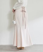 【ラブティックボンボン/La boutique BonBon】の【スタイルUP見え】マーメイドレースアップスカート 人気、トレンドファッション・服の通販 founy(ファニー) ファッション Fashion レディースファッション Fashion for Women スカート Skirts おすすめ Recommended / Our Picks なめらか Smooth, Silky Texture カットソー Cut and Sewn Top コンパクト Compact, Small Size フェミニン Feminine, Girly マーメイド Mermaid, Fishtail Silhouette レース Lace, Lace Fabric エレガント 上品 Elegant thumbnail ピンク|ID: prp329100004868446 ipo3291000000036275734