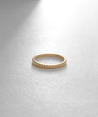 【ココシュニック/COCOSHNIK】のK18ガドルーンカット リング細 人気、トレンドファッション・服の通販 founy(ファニー) ファッション Fashion レディースファッション Fashion for Women おすすめ Recommended / Our Picks ジュエリー Jewelry, Accessories センター Center, Center Line トレンド Trend, Trending Now thumbnail イエローゴールド|ID: prp329100004868448 ipo3291000000036275749