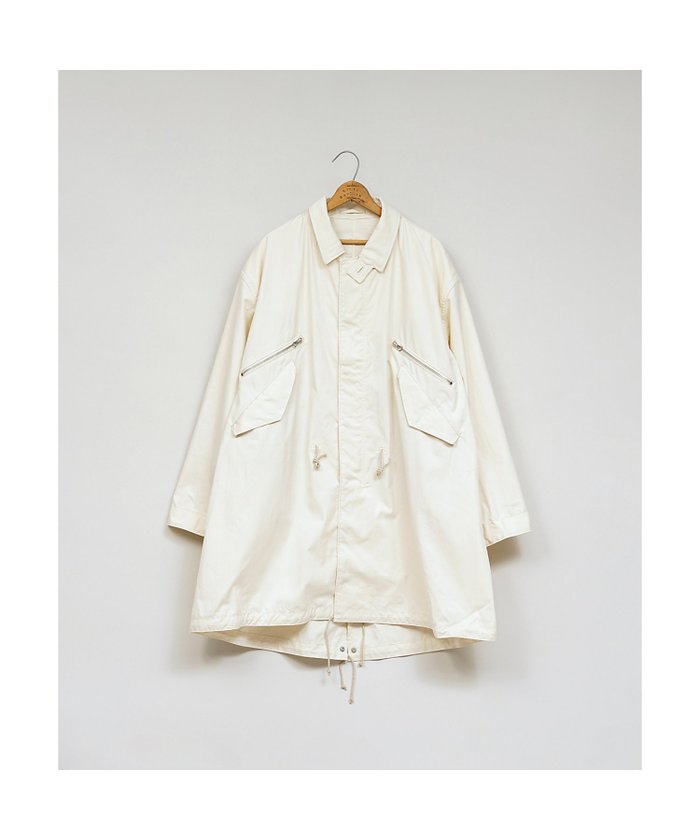 【ナイジェルケーボン/NIGEL CABOURN / MEN】のMAN / 50sシェルコート - コットンナイロン ピンオックス インテリア・キッズ・メンズ・レディースファッション・服の通販 founy(ファニー) https://founy.com/ ファッション Fashion メンズファッション Fashion for Men ジャケット Jacket, Outerwear パーカー Hoodie, Parka ファブリック Fabric, Textile ミックス Mix, Mixed Style ヴィンテージ Vintage Style |ID: prp329100004869042 ipo3291000000036283341