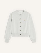【メゾン キツネ/MAISON KITSUNE】のMaison Kitsune/BABY FOX MERINO REGULAR CARDIGAN 人気、トレンドファッション・服の通販 founy(ファニー) ファッション Fashion レディースファッション Fashion for Women トップス・カットソー Cut & Sew Tops カーディガン・羽織り Layered Style Cardigans 冬 Winter / This Winter カーディガン Cardigan, Knitwear パッチ Patch, Appliqué フィット Fit, Slim Fit フレンチ French, French Style レギュラー Regular, Standard Fit エレガント 上品 Elegant A/W・秋冬 Autumn/Winter 長袖 Long Sleeve, Full Sleeve thumbnail LIGHT GREY MELANGE|ID: prp329100004869053 ipo3291000000036283440