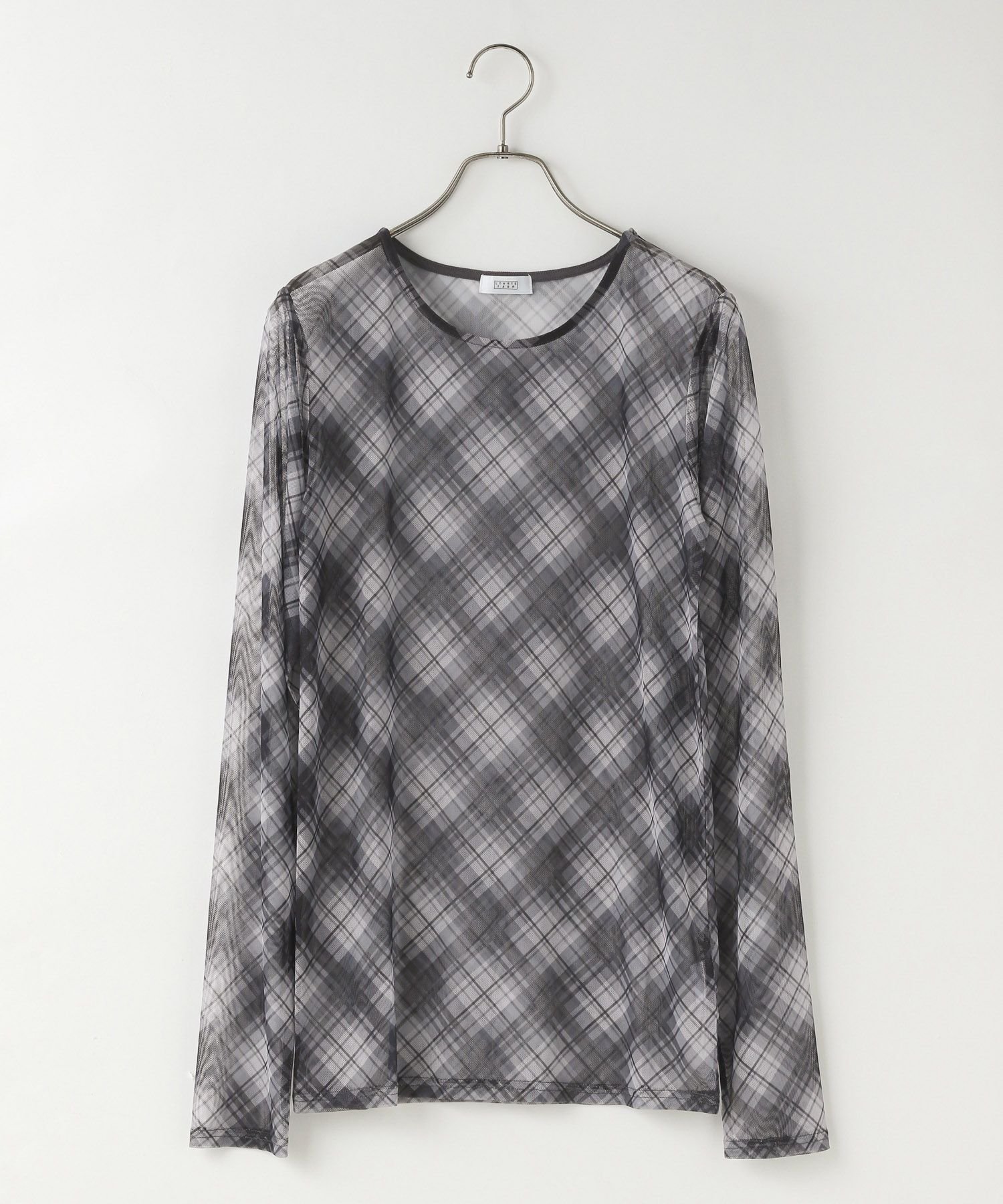 【ローリーズファーム/LOWRYS FARM】のアソートシアープルオーバーLS インテリア・キッズ・メンズ・レディースファッション・服の通販 founy(ファニー) 　ファッション　Fashion　レディースファッション　Fashion for Women　トップス・カットソー　Cut & Sew Tops　カジュアルプルオーバー・ニットトップス　Pullovers & Knit Tops / Casual Pullovers　チェック　Check, Plaid, Tartan　チュール　Tulip, Tulip Motif　トレンド　Trend, Trending Now　ドット　Polka Dot, Dot Pattern　ベスト　Vest, Waistcoat　今季　This Season, Current Season　チェック|ID: prp329100004869057 ipo3291000000036283478