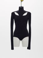 【フェティコ/FETICO】の【by R 限定品】CUT-OUT TURTLE BODYSUIT 人気、トレンドファッション・服の通販 founy(ファニー) ファッション Fashion レディースファッション Fashion for Women クラッシュ Distressed, Crashed Style ストレッチ Stretch, Stretchy Fabric スーツ Suit, Formalwear バレッタ Barrette, Hair Clip フィット Fit, Slim Fit ベロア Velour, Soft Velvet thumbnail BLACK|ID: prp329100004869061 ipo3291000000036283605