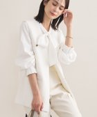 【インディヴィ/INDIVI】の【2点セット/洗える/セレモニー】ツイードジレ ボウタイブラウス 人気、トレンドファッション・服の通販 founy(ファニー) ファッション Fashion レディースファッション Fashion for Women アウター Coat / Outerwear Collection トップス・カットソー Cut & Sew Tops シャツ・ブラウス・オフィスカジュアル Elegant Blouses & Button-Ups ベスト&ジレ / 重ね着スタイル Vests & Gilets 春 Spring 洗える Machine Washable ギャザー Gathered, Ruffled コンパクト Compact, Small Size ストレッチ Stretch, Stretchy Fabric スマート Smart, Elegant ツイード Twill, Twill Weave デニム Denim, Jeans Material フェミニン Feminine, Girly ブロード Broadcloth, Fine Cotton ボトム Bottoms, Lower Wear ポケット Pocket, Pocket Detail ミックス Mix, Mixed Style メタル Metal, Metal Parts ワイド Wide, Wide Fit おすすめ Recommended / Our Picks セレモニー Ceremony thumbnail オフホワイト|ID: prp329100004869062 ipo3291000000036283622