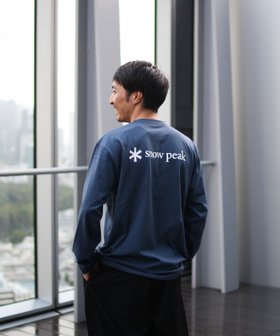 【スノーピーク/SNOW PEAK】の【オンライン限定】SP Logo Pocket L/S T-Shirt 人気、トレンドファッション・服の通販 founy(ファニー) ファッション Fashion レディースファッション Fashion for Women トップス・カットソー Cut & Sew Tops シャツ・ブラウス・オフィスカジュアル Elegant Blouses & Button-Ups ロングTシャツ・Tシャツ Longline T-Shirts & Tees インナー Innerwear シンプル Simple, Minimal スマート Smart, Elegant スリーブ Sleeve, Long Sleeve / Short Sleeve フロント Front, Front Design プリント Print, Printed Pattern ベーシック Basic, Essential ボックス Boxy, Box Shape ボトム Bottoms, Lower Wear ポケット Pocket, Pocket Detail ロング Long, Long-Length |ID:prp329100004869065