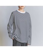 【ビューティ&ユース ユナイテッドアローズ/BEAUTY&YOUTH / UNITED ARROWS】のコットン天竺 ロングスリーブ カットソー 人気、トレンドファッション・服の通販 founy(ファニー) ファッション Fashion レディースファッション Fashion for Women トップス・カットソー Cut & Sew Tops カットソー・ベーシックTシャツ Cut-and-Sewn Tops / Stretch Tees & Basics インナー Innerwear カットソー Cut and Sewn Top シンプル Simple, Minimal ジャケット Jacket, Outerwear スリーブ Sleeve, Long Sleeve / Short Sleeve 定番 Standard, Basic Item ベーシック Basic, Essential ボーダー Border, Stripe リラックス Relax, Relaxed Fit ロング Long, Long-Length おすすめ Recommended / Our Picks thumbnail BLACK|ID: prp329100004869069 ipo3291000000036283836