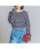 【ビューティ&ユース ユナイテッドアローズ/BEAUTY&YOUTH / UNITED ARROWS】のコットン天竺 ロングスリーブ カットソー 人気、トレンドファッション・服の通販 founy(ファニー) ファッション Fashion レディースファッション Fashion for Women トップス・カットソー Cut & Sew Tops カットソー・ベーシックTシャツ Cut-and-Sewn Tops / Stretch Tees & Basics インナー Innerwear カットソー Cut and Sewn Top シンプル Simple, Minimal ジャケット Jacket, Outerwear スリーブ Sleeve, Long Sleeve / Short Sleeve 定番 Standard, Basic Item ベーシック Basic, Essential ボーダー Border, Stripe リラックス Relax, Relaxed Fit ロング Long, Long-Length おすすめ Recommended / Our Picks thumbnail NAVY|ID: prp329100004869069 ipo3291000000036283841