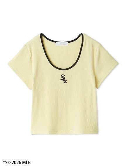 【スナイデル ホーム/SNIDEL HOME】の【MLB】カットTシャツ インテリア・キッズ・メンズ・レディースファッション・服の通販 founy(ファニー) 　ファッション　Fashion　レディースファッション　Fashion for Women　トップス・カットソー　Cut & Sew Tops　シャツ・ブラウス・オフィスカジュアル　Elegant Blouses & Button-Ups　ロングTシャツ・Tシャツ　Longline T-Shirts & Tees　アイレット　Eyelet Lace　イエロー　Yellow　カーディガン　Cardigan, Knitwear　コレクション　Collection, Seasonal Line　コンパクト　Compact, Small Size　ショート　Short, Short Length　スペシャル　Special, Limited Edition　スポーツ　Sports, Activewear　スポーティ　Sporty, Casual Athletic　スマート　Smart, Elegant　ソックス　Socks, Hosiery　トレンド　Trend, Trending Now　ニューヨーク　New York, NYC Style　人気　Popular, Best Seller　フェミニン　Feminine, Girly　プリント　Print, Printed Pattern　ボトム　Bottoms, Lower Wear　ワンポイント　One Point, Statement Accent　おすすめ　Recommended / Our Picks　ビジネス 仕事 通勤　Business / Work / Commuting　YEL[032]|ID: prp329100004869072 ipo3291000000036283951