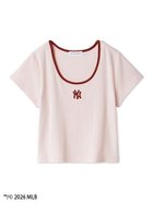 【スナイデル ホーム/SNIDEL HOME】の【MLB】カットTシャツ 人気、トレンドファッション・服の通販 founy(ファニー) ファッション Fashion レディースファッション Fashion for Women トップス・カットソー Cut & Sew Tops シャツ・ブラウス・オフィスカジュアル Elegant Blouses & Button-Ups ロングTシャツ・Tシャツ Longline T-Shirts & Tees アイレット Eyelet Lace イエロー Yellow カーディガン Cardigan, Knitwear コレクション Collection, Seasonal Line コンパクト Compact, Small Size ショート Short, Short Length スペシャル Special, Limited Edition スポーツ Sports, Activewear スポーティ Sporty, Casual Athletic スマート Smart, Elegant ソックス Socks, Hosiery トレンド Trend, Trending Now ニューヨーク New York, NYC Style 人気 Popular, Best Seller フェミニン Feminine, Girly プリント Print, Printed Pattern ボトム Bottoms, Lower Wear ワンポイント One Point, Statement Accent おすすめ Recommended / Our Picks ビジネス 仕事 通勤 Business / Work / Commuting thumbnail PNK[066]|ID: prp329100004869072 ipo3291000000036283952