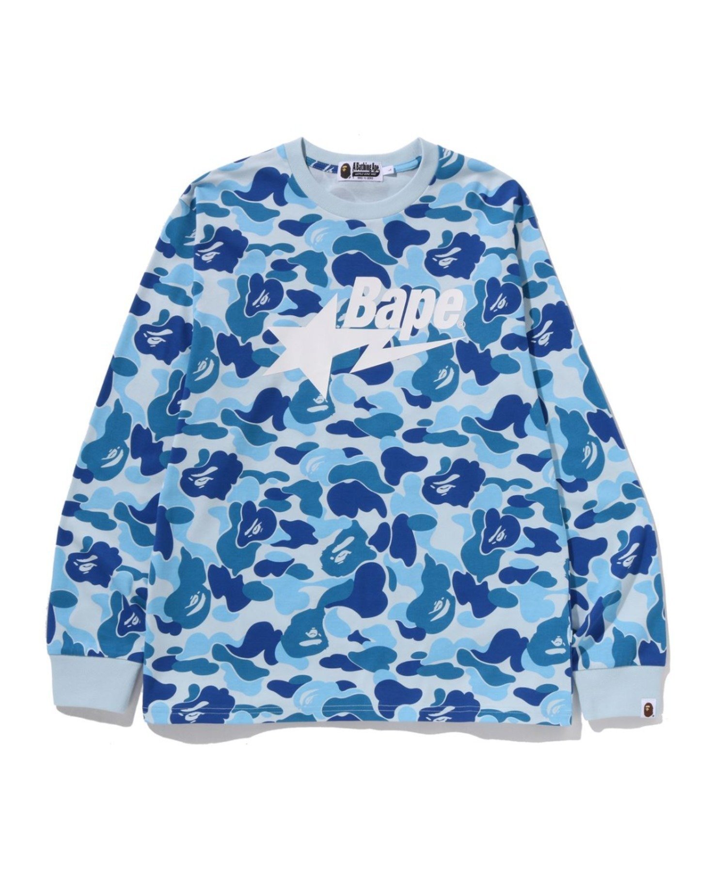 【ア ベイシング エイプ/A BATHING APE】のABC CAMO BAPE STA LS TEE 人気、トレンドファッション・服の通販 founy(ファニー) 　ファッション　Fashion　レディースファッション　Fashion for Women　インナー　Innerwear　コレクション　Collection, Seasonal Line　スリーブ　Sleeve, Long Sleeve / Short Sleeve　パターン　Pattern, Design Print　フロント　Front, Front Design　プリント　Print, Printed Pattern　ラバー　Rubber, Rubber Sole　ロング　Long, Long-Length　人気　Popular, Best Seller　 other-1|ID: prp329100004869073 ipo3291000000036283962