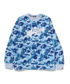 【ア ベイシング エイプ/A BATHING APE】のABC CAMO BAPE STA LS TEE 人気、トレンドファッション・服の通販 founy(ファニー) ファッション Fashion レディースファッション Fashion for Women インナー Innerwear コレクション Collection, Seasonal Line スリーブ Sleeve, Long Sleeve / Short Sleeve パターン Pattern, Design Print フロント Front, Front Design プリント Print, Printed Pattern ラバー Rubber, Rubber Sole ロング Long, Long-Length 人気 Popular, Best Seller thumbnail BLUE|ID: prp329100004869073 ipo3291000000036283963