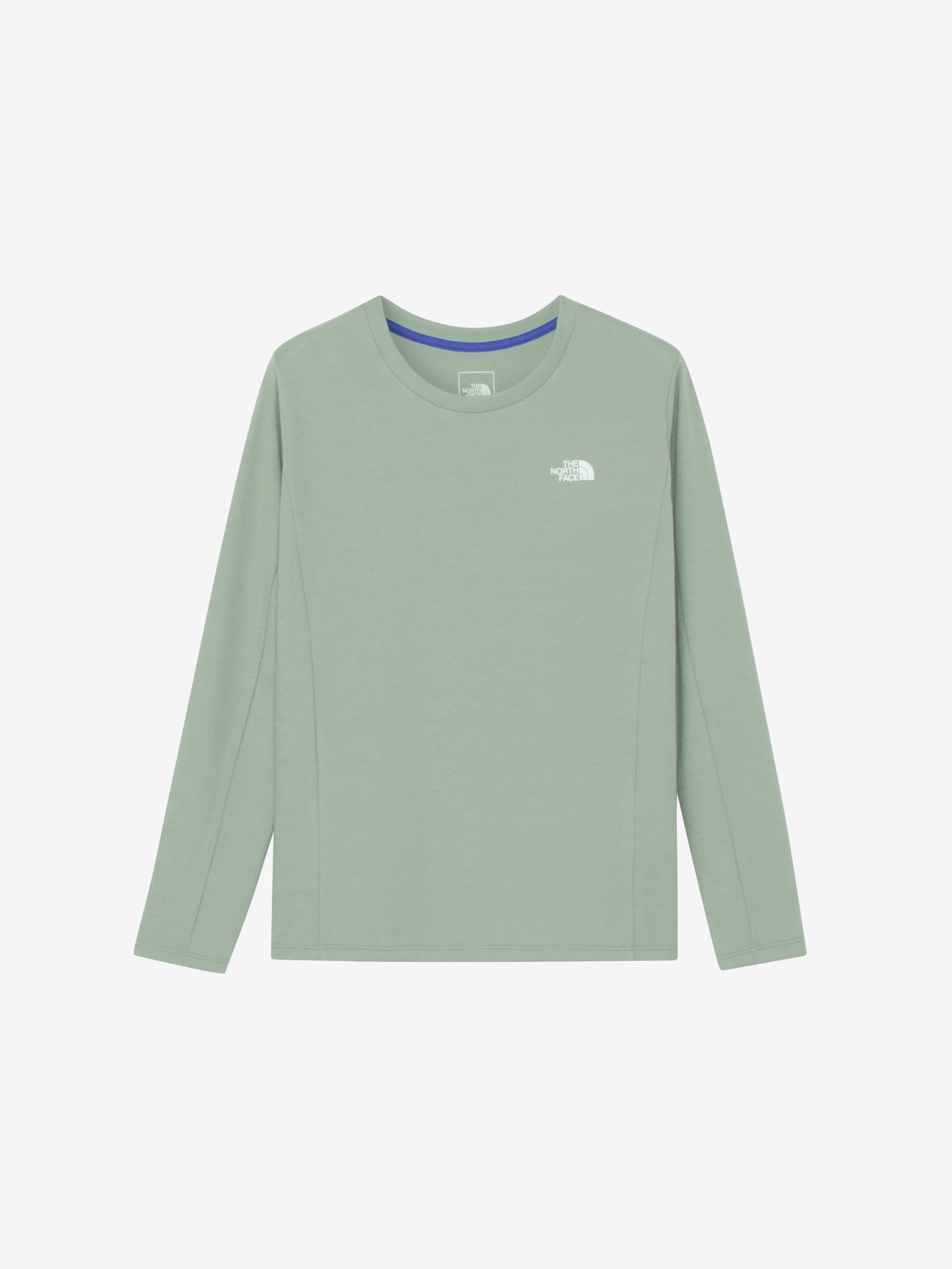 【ザ ノース フェイス/THE NORTH FACE】の【公式】オルタイムウォームクルー(レディース) インテリア・キッズ・メンズ・レディースファッション・服の通販 founy(ファニー) 　ファッション　Fashion　レディースファッション　Fashion for Women　アンダー　Underwear Essentials　コレクション　Collection, Seasonal Line　シンプル　Simple, Minimal　アイスバーググリーン×インディ|ID: prp329100004869083 ipo3291000000036284305