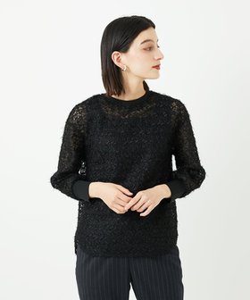 【メゾン ド サンク/Maison de CINQ】のフェザーチュールプルオーバー 人気、トレンドファッション・服の通販 founy(ファニー) ファッション Fashion レディースファッション Fashion for Women トップス・カットソー Cut & Sew Tops カジュアルプルオーバー・ニットトップス Pullovers & Knit Tops / Casual Pullovers エアリー Airy Texture 春 Spring 秋 Autumn ストレッチ Stretch, Stretchy Fabric タンク Tank Top, Sleeveless Top チュール Tulip, Tulip Motif デニム Denim, Jeans Material トレンド Trend, Trending Now ハイネック High Neck, Mock Neck フェザー Feather, Feather Detail レース Lace, Lace Fabric 冬 Winter / This Winter おすすめ Recommended / Our Picks 夏 Summer ビジネス 仕事 通勤 Business / Work / Commuting |ID:prp329100004869084