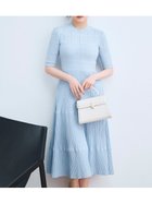 【セルフォード/CELFORD】の【洗える】ディフォメーションワンピース 人気、トレンドファッション・服の通販 founy(ファニー) ファッション Fashion レディースファッション Fashion for Women ワンピース Dresses おすすめ Recommended / Our Picks アイレット Eyelet Lace ストレート Straight, Straight Cut スマート Smart, Elegant セットアップ Set-Up, Coordinated Outfit フィット Fit, Slim Fit フレア Flare, Flared ワイドリブ Wide Rib, Wide Ribbed Knit 人気 Popular, Best Seller 定番 Standard, Basic Item 洗える Machine Washable 透かし Cut-Out, Lacework thumbnail SAX[083]|ID: prp329100004869094 ipo3291000000036284411