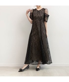 【ランダ/RANDA】のデザインスリーブチュールレイヤードワンピース 人気、トレンドファッション・服の通販 founy(ファニー) ファッション Fashion レディースファッション Fashion for Women ワンピース Dresses おすすめ Recommended / Our Picks サテン Satin, Glossy Fabric ジャケット Jacket, Outerwear スリーブ Sleeve, Long Sleeve / Short Sleeve チュール Tulip, Tulip Motif レース Lace, Lace Fabric エレガント 上品 Elegant 二次会 After Party 結婚式 Wedding 羽織 Haori, Light Jacket |ID:prp329100004869110