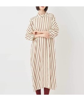 【ヒロコビス/HIROKO BIS】のストライプシャツワンピース 人気、トレンドファッション・服の通販 founy(ファニー) ファッション Fashion レディースファッション Fashion for Women ワンピース Dresses シャツワンピース / 1枚で着映えコーデ Shirt Dresses おすすめ Recommended / Our Picks アンダー Underwear Essentials カーディガン Cardigan, Knitwear コンパクト Compact, Small Size シンプル Simple, Minimal ストライプ Stripe, Striped Pattern ストレート Straight, Straight Cut フロント Front, Front Design ブルゾン Blouson, Bomber Jacket ラウンド Round, Round Neck エレガント 上品 Elegant 秋 Autumn 羽織 Haori, Light Jacket |ID:prp329100004869122