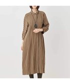 【ヒロコビス/HIROKO BIS】のストライプシャツワンピース 人気、トレンドファッション・服の通販 founy(ファニー) ファッション Fashion レディースファッション Fashion for Women ワンピース Dresses シャツワンピース / 1枚で着映えコーデ Shirt Dresses おすすめ Recommended / Our Picks アンダー Underwear Essentials カーディガン Cardigan, Knitwear コンパクト Compact, Small Size シンプル Simple, Minimal ストライプ Stripe, Striped Pattern ストレート Straight, Straight Cut フロント Front, Front Design ブルゾン Blouson, Bomber Jacket ラウンド Round, Round Neck エレガント 上品 Elegant 秋 Autumn 羽織 Haori, Light Jacket thumbnail カーキ|ID: prp329100004869122 ipo3291000000036284748