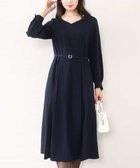 【オフオン/ofuon】のシフォンプリーツデザインワンピース/洗える/WEB限定サイズあり 人気、トレンドファッション・服の通販 founy(ファニー) ファッション Fashion レディースファッション Fashion for Women ワンピース Dresses カーディガン Cardigan, Knitwear シフォン Chiffon, Lightweight Fabric ジャケット Jacket, Outerwear フィット Fit, Slim Fit ブルゾン Blouson, Bomber Jacket プリーツ Pleats, Pleated エレガント 上品 Elegant 冬 Winter / This Winter 夏 Summer 春 Spring 洗える Machine Washable 秋 Autumn A/W・秋冬 Autumn/Winter thumbnail ネイビー|ID: prp329100004869130 ipo3291000000036284842