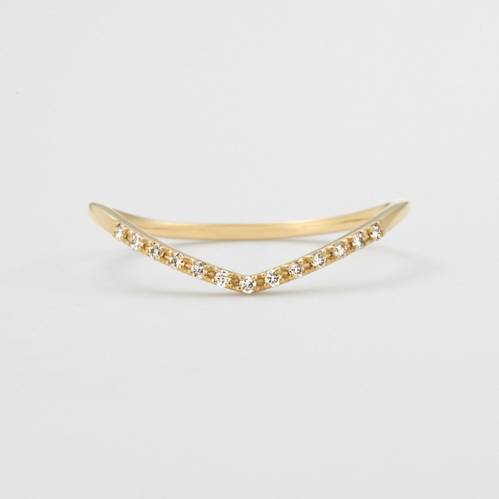 【アガット/agete】のK18ダイヤモンドリング インテリア・キッズ・メンズ・レディースファッション・服の通販 founy(ファニー) 　ファッション　Fashion　レディースファッション　Fashion for Women　ダイヤモンド　Diamond, Brilliant Cut　デコルテ　Décolleté, Neckline　モダン　Modern, Contemporary　人気　Popular, Best Seller　ホワイト|ID: prp329100004869143 ipo3291000000036284991