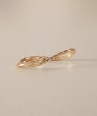 【ココシュニック/COCOSHNIK】のK10ウェーブラインダブルフィンガー リング 人気、トレンドファッション・服の通販 founy(ファニー) ファッション Fashion レディースファッション Fashion for Women おすすめ Recommended / Our Picks ジュエリー Jewelry, Accessories スマート Smart, Elegant センター Center, Center Line チェーン Chain, Chain Strap ネックレス Necklace, Pendant Necklace thumbnail イエローゴールド|ID: prp329100004869144 ipo3291000000036285004