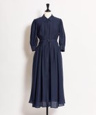 【ノエラ/Noela】のシアーシャツワンピース 人気、トレンドファッション・服の通販 founy(ファニー) ファッション Fashion レディースファッション Fashion for Women ワンピース Dresses シャツワンピース / 1枚で着映えコーデ Shirt Dresses フィット Fit, Slim Fit フレア Flare, Flared ポケット Pocket, Pocket Detail エレガント 上品 Elegant thumbnail ネイビー|ID: prp329100004869150 ipo3291000000036285095