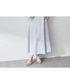 【ラブティックボンボン/La boutique BonBon】の【sana監修・最強愛されワンピ】ストライプフレアシャツワンピース 人気、トレンドファッション・服の通販 founy(ファニー) ファッション Fashion レディースファッション Fashion for Women ワンピース Dresses シャツワンピース / 1枚で着映えコーデ Shirt Dresses コラボ Collaboration, Collab ストライプ Stripe, Striped Pattern 人気 Popular, Best Seller フレア Flare, Flared ポケット Pocket, Pocket Detail 羽織 Haori, Light Jacket ロング Long, Long-Length おすすめ Recommended / Our Picks エレガント 上品 Elegant thumbnail ブルー|ID: prp329100004869157 ipo3291000000036285250