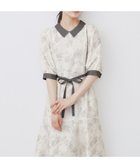 【インデックス/INDEX】の2WAY パネルフラワーバイカラーワンピース【洗濯機洗い可/イージーアイロン】 人気、トレンドファッション・服の通販 founy(ファニー) ファッション Fashion レディースファッション Fashion for Women ワンピース Dresses 切替 Switching, Contrast Panel スマート Smart, Elegant スリーブ Sleeve, Long Sleeve / Short Sleeve フィット Fit, Slim Fit フレア Flare, Flared ポケット Pocket, Pocket Detail リボン Ribbon, Bow ループ Loop, Loop Knit thumbnail チャコールグレー|ID: prp329100004869158 ipo3291000000036285279