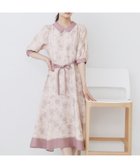 【インデックス/INDEX】の2WAY パネルフラワーバイカラーワンピース【洗濯機洗い可/イージーアイロン】 人気、トレンドファッション・服の通販 founy(ファニー) ファッション Fashion レディースファッション Fashion for Women ワンピース Dresses 切替 Switching, Contrast Panel スマート Smart, Elegant スリーブ Sleeve, Long Sleeve / Short Sleeve フィット Fit, Slim Fit フレア Flare, Flared ポケット Pocket, Pocket Detail リボン Ribbon, Bow ループ Loop, Loop Knit thumbnail ピンク|ID: prp329100004869158 ipo3291000000036285280