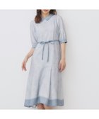 【インデックス/INDEX】の2WAY パネルフラワーバイカラーワンピース【洗濯機洗い可/イージーアイロン】 人気、トレンドファッション・服の通販 founy(ファニー) ファッション Fashion レディースファッション Fashion for Women ワンピース Dresses 切替 Switching, Contrast Panel スマート Smart, Elegant スリーブ Sleeve, Long Sleeve / Short Sleeve フィット Fit, Slim Fit フレア Flare, Flared ポケット Pocket, Pocket Detail リボン Ribbon, Bow ループ Loop, Loop Knit thumbnail ブルー|ID: prp329100004869158 ipo3291000000036285281