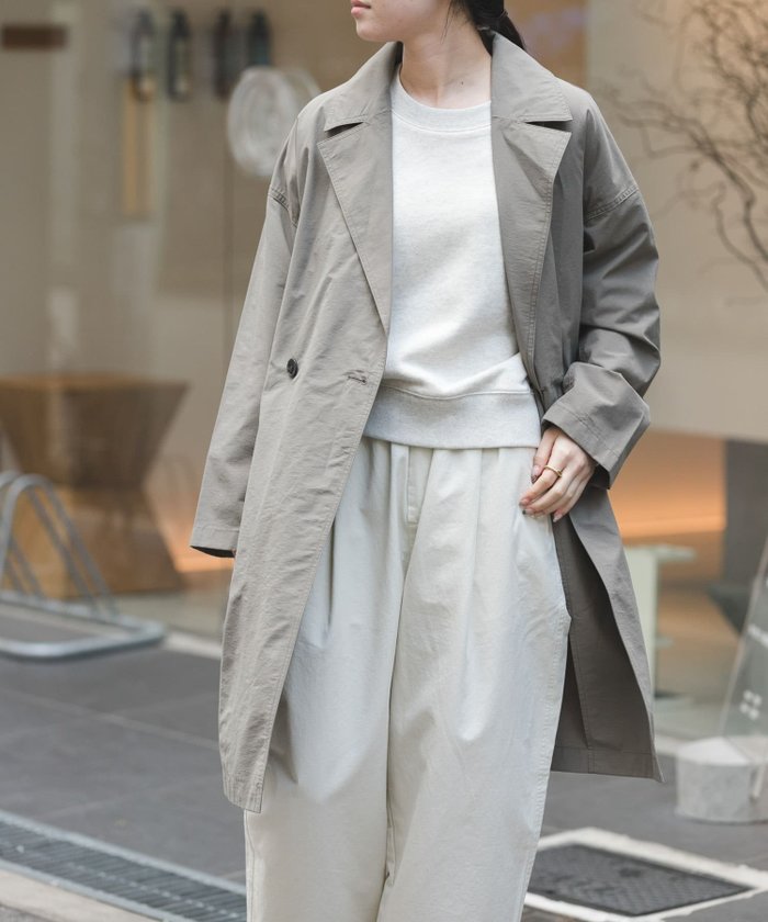 【アーバンリサーチ ドアーズ/URBAN RESEARCH DOORS】のFORK SPOON オーバーライトミドルコート インテリア・キッズ・メンズ・レディースファッション・服の通販 founy(ファニー) https://founy.com/ ファッション Fashion レディースファッション Fashion for Women アウター Coat / Outerwear Collection コート・ロングコート・ピーコート Long Coats, Peacoats & More 今季 This Season, Current Season ダブル Double, Double-Breasted 人気 Popular, Best Seller バランス Balance, Style Balance ベーシック Basic, Essential ミドル Middle Length, Mid Height ロング Long, Long-Length 楽ちん Easy Fit, Comfortable ワイド Wide, Wide Fit S/S・春夏 SS, Spring/Summer, Warm Season 夏 Summer エレガント 上品 Elegant 2026年 2026 |ID: prp329100004869467 ipo3291000000036290583