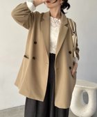 【カプリシューレマージュ/CAPRICIEUX LEMAGE】の【再販・サイズ展開あり・WEB限定カラー/グレージュ】Wテーラージャケット 人気、トレンドファッション・服の通販 founy(ファニー) ファッション Fashion レディースファッション Fashion for Women アウター Coat / Outerwear Collection レディースジャケット・軽アウター Jackets おすすめ Recommended / Our Picks キャミワンピース Cami Dress, Slip Dress ジャケット Jacket, Outerwear ストレート Straight, Straight Cut スラックス Slacks, Dress Pants スリット Slit, Slit Detail デニム Denim, Jeans Material バランス Balance, Style Balance ポケット Pocket, Pocket Detail マキシ Maxi, Full Length レース Lace, Lace Fabric 人気 Popular, Best Seller 切替 Switching, Contrast Panel thumbnail ベージュ|ID: prp329100004869469 ipo3291000000036290608