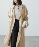 【フリーズマート/FREE'S MART】のケープ付きロングトレンチコート ベージュ|ID: prp329100004869481 ipo3291000000036290804