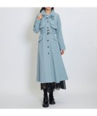 【レディアゼル/REDYAZEL】の2WAYレイヤードライクリボントレンチコート サックス|ID: prp329100004869484 ipo3291000000036290900