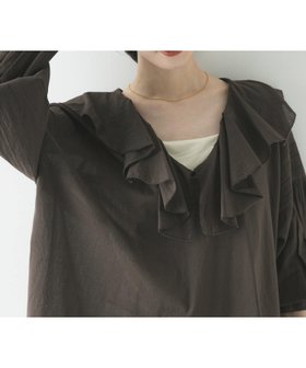 【アーバンリサーチ/URBAN RESEARCH】の『一部WEB限定カラー』コットンボイルラッフルブラウス 人気、トレンドファッション・服の通販 founy(ファニー) ファッション Fashion レディースファッション Fashion for Women トップス・カットソー Cut & Sew Tops シャツ・ブラウス・オフィスカジュアル Elegant Blouses & Button-Ups インド Indian Textile 春 Spring ギャザー Gathered, Ruffled シアー Sheer, See-Through スラックス Slacks, Dress Pants デコルテ Décolleté, Neckline デニム Denim, Jeans Material フリル Frill, Ruffle ミックス Mix, Mixed Style レース Lace, Lace Fabric ワイド Wide, Wide Fit S/S・春夏 SS, Spring/Summer, Warm Season おすすめ Recommended / Our Picks 夏 Summer 2026年 2026 |ID:prp329100004869488