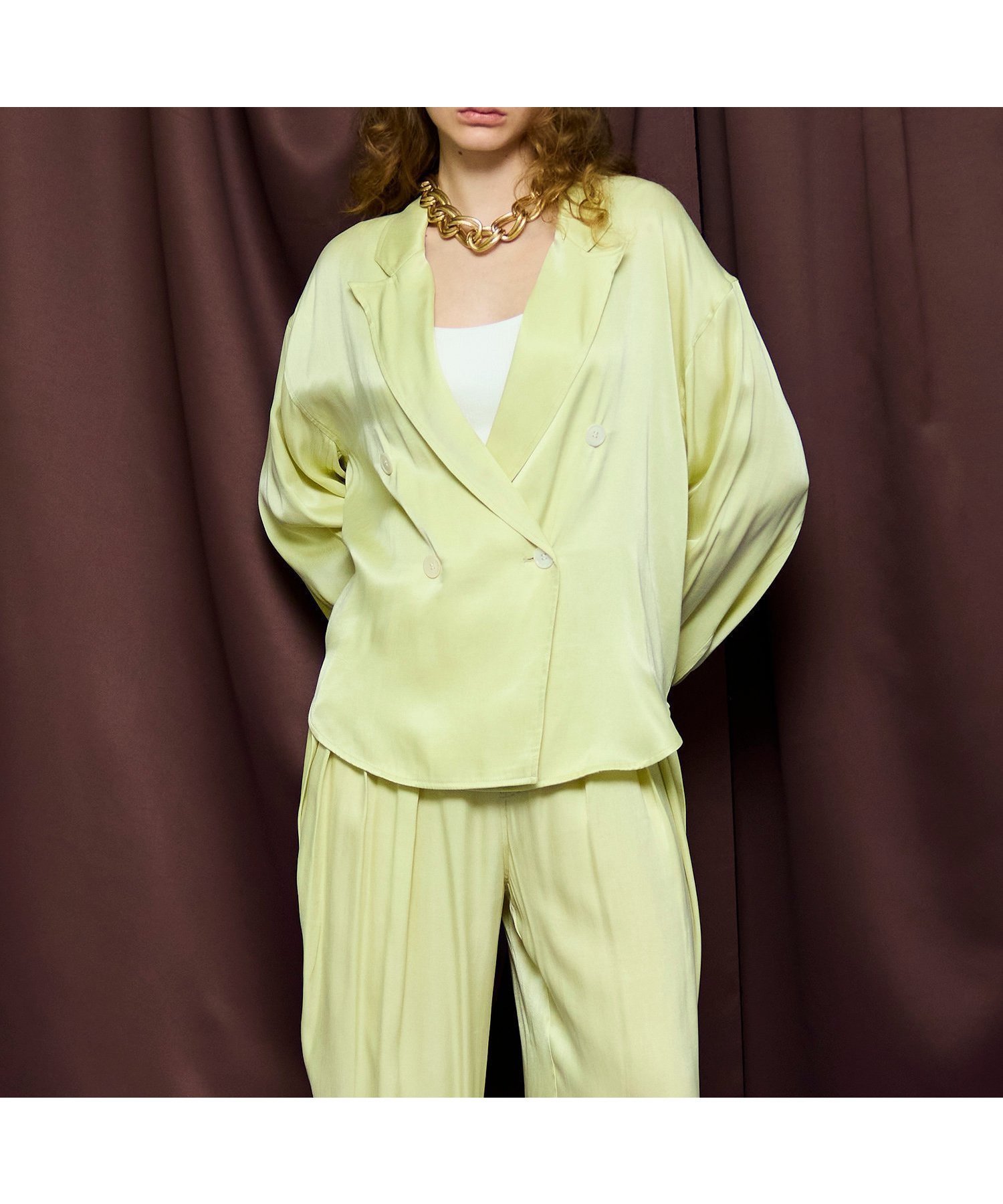 【メゾンスペシャル/MAISON SPECIAL】のJacket-Like Loose Shirt インテリア・キッズ・メンズ・レディースファッション・服の通販 founy(ファニー) 　ファッション　Fashion　レディースファッション　Fashion for Women　アウター　Coat / Outerwear Collection　レディースジャケット・軽アウター　Jackets　トップス・カットソー　Cut & Sew Tops　シャツ・ブラウス・オフィスカジュアル　Elegant Blouses & Button-Ups　ジャケット　Jacket, Outerwear　LIME|ID: prp329100004869489 ipo3291000000036291072