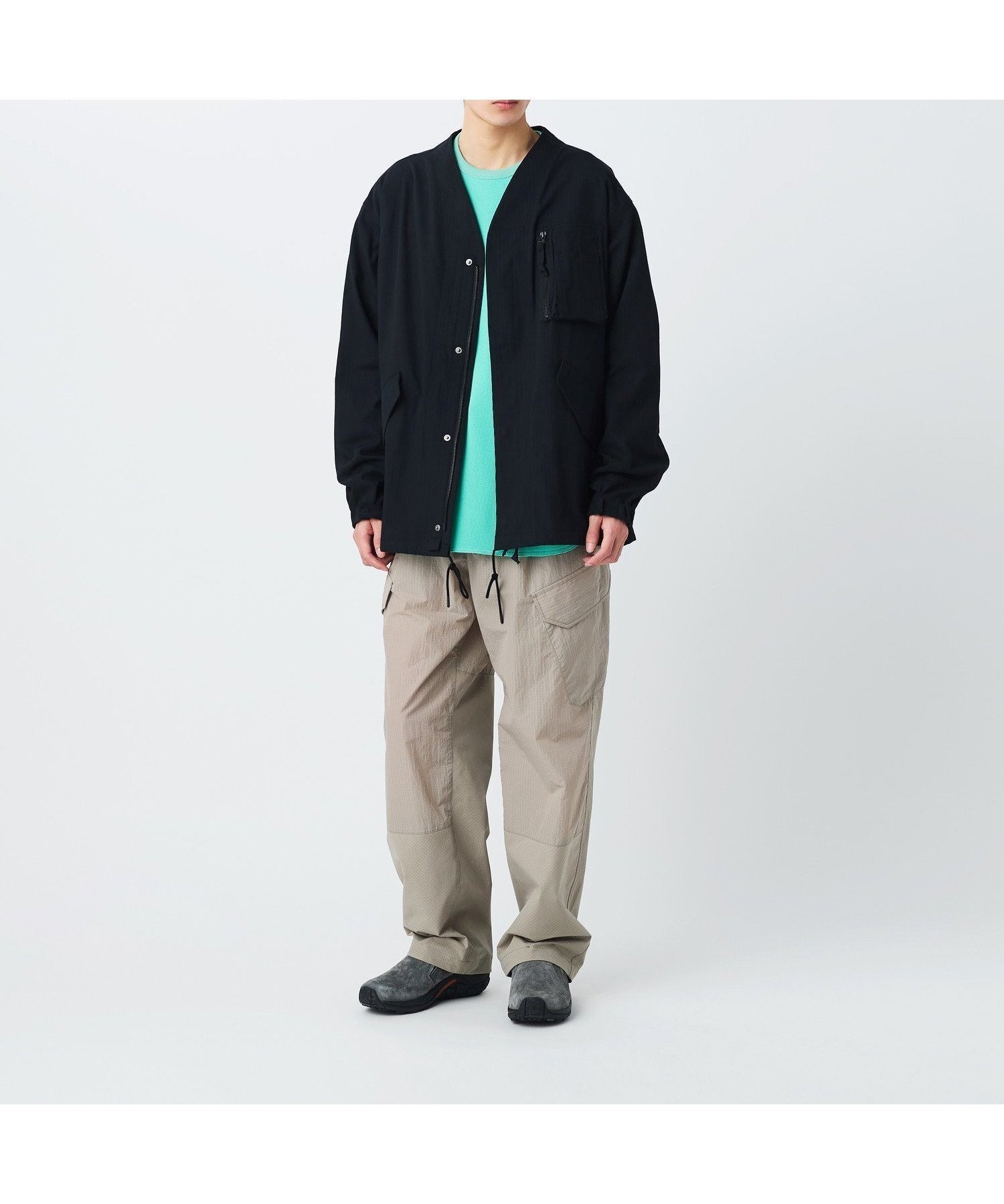 【スノーピーク/SNOW PEAK】のTAKIBI Herringbone Collarless Jacket 人気、トレンドファッション・服の通販 founy(ファニー) 　ファッション　Fashion　レディースファッション　Fashion for Women　アウター　Coat / Outerwear Collection　レディースジャケット・軽アウター　Jackets　インナー　Innerwear　ヴィンテージ　Vintage Style　春　Spring　カットソー　Cut and Sewn Top　クラシック　Classic, Timeless Style　抗菌　Antibacterial, Bacteria-Resistant　ショート　Short, Short Length　ジャケット　Jacket, Outerwear　スマート　Smart, Elegant　バランス　Balance, Style Balance　パターン　Pattern, Design Print　ミリタリー　Military, Army Style　モッズコート　Mods Coat, Military Parka　リラックス　Relax, Relaxed Fit　S/S・春夏　SS, Spring/Summer, Warm Season　夏　Summer　2026年　2026　 other-1|ID: prp329100004869491 ipo3291000000036291126