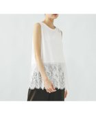 【グローバルワーク/GLOBAL WORK】のヘビロッTEE裾切り替えタンク/636762 人気、トレンドファッション・服の通販 founy(ファニー) ファッション Fashion レディースファッション Fashion for Women おすすめ Recommended / Our Picks ギャザー Gathered, Ruffled タンク Tank Top, Sleeveless Top デニム Denim, Jeans Material トレンド Trend, Trending Now プチプライス・低価格 Affordable / Budget Price プリント Print, Printed Pattern ペプラム Peplum, Flared Hem ボトム Bottoms, Lower Wear メッシュ Mesh, Net Fabric レース Lace, Lace Fabric エレガント 上品 Elegant 切替 Switching, Contrast Panel 夏 Summer 長袖 Long Sleeve, Full Sleeve thumbnail オフ×レース06|ID: prp329100004869493 ipo3291000000036291155