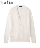 【イーストボーイ/EASTBOY】のカーディガン 綿 7G さくら女神 女子 制服 学生服 高校 入学 卒業式 人気、トレンドファッション・服の通販 founy(ファニー) ファッション Fashion レディースファッション Fashion for Women トップス・カットソー Cut & Sew Tops カーディガン・羽織り Layered Style Cardigans インナー Innerwear カーディガン Cardigan, Knitwear 長袖 Long Sleeve, Full Sleeve ハーフ Half, Half-Length バランス Balance, Style Balance ポケット Pocket, Pocket Detail リボン Ribbon, Bow おすすめ Recommended / Our Picks 入学式 Entrance Ceremony 卒業式 Graduation Ceremony thumbnail オフホワイト|ID: prp329100004869504 ipo3291000000036291431