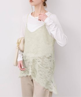【スローブ イエナ/SLOBE IENA】のレースペプラムキャミソール 人気、トレンドファッション・服の通販 founy(ファニー) ファッション Fashion レディースファッション Fashion for Women トップス・カットソー Cut & Sew Tops キャミソール&ノースリーブ Camisoles & Sleeveless Tops 2026年 2026 キャミソール Camisole, Spaghetti Strap Top フェミニン Feminine, Girly ペプラム Peplum, Flared Hem レース Lace, Lace Fabric エレガント 上品 Elegant 切替 Switching, Contrast Panel |ID:prp329100004869505