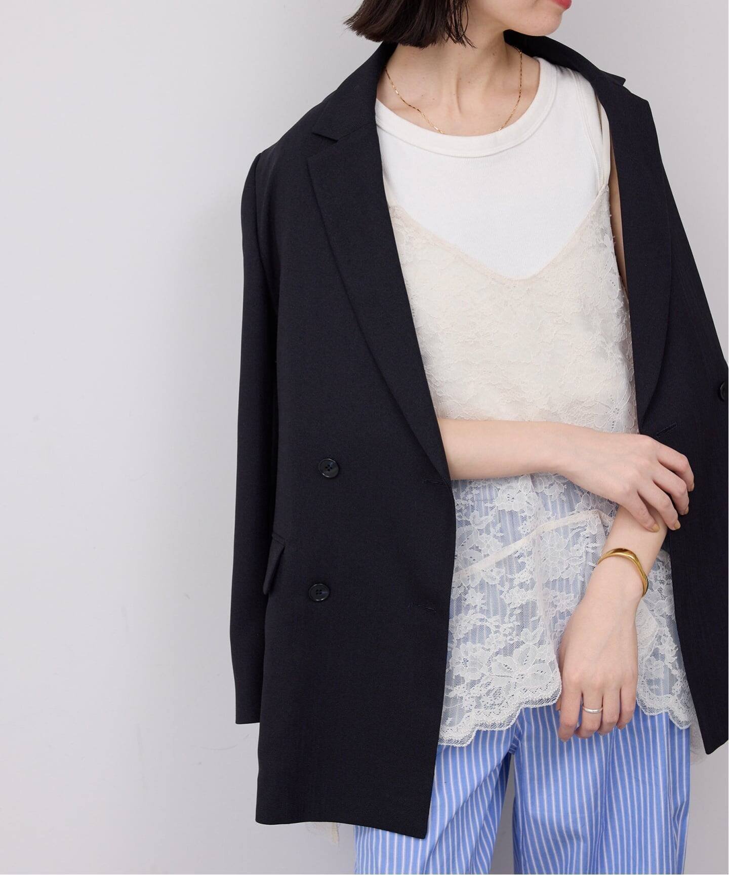 【スローブ イエナ/SLOBE IENA】のレースペプラムキャミソール インテリア・キッズ・メンズ・レディースファッション・服の通販 founy(ファニー) 　ファッション　Fashion　レディースファッション　Fashion for Women　トップス・カットソー　Cut & Sew Tops　キャミソール&ノースリーブ　Camisoles & Sleeveless Tops　2026年　2026　キャミソール　Camisole, Spaghetti Strap Top　フェミニン　Feminine, Girly　ペプラム　Peplum, Flared Hem　レース　Lace, Lace Fabric　エレガント 上品　Elegant　切替　Switching, Contrast Panel　ナチュラル|ID: prp329100004869505 ipo3291000000036291457