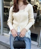 【アンドミー/andme】のボートネック リブ ニット カーディガン トップス 人気、トレンドファッション・服の通販 founy(ファニー) ファッション Fashion レディースファッション Fashion for Women トップス・カットソー Cut & Sew Tops ニット Knit Tops & Sweaters カーディガン・羽織り Layered Style Cardigans インナー Innerwear カーディガン Cardigan, Knitwear シンプル Simple, Minimal ジャケット Jacket, Outerwear デコルテ Décolleté, Neckline フィット Fit, Slim Fit フロント Front, Front Design ラウンド Round, Round Neck リブニット Rib Knit, Ribbed Knit エレガント 上品 Elegant thumbnail アイボリー|ID: prp329100004869506 ipo3291000000036291478