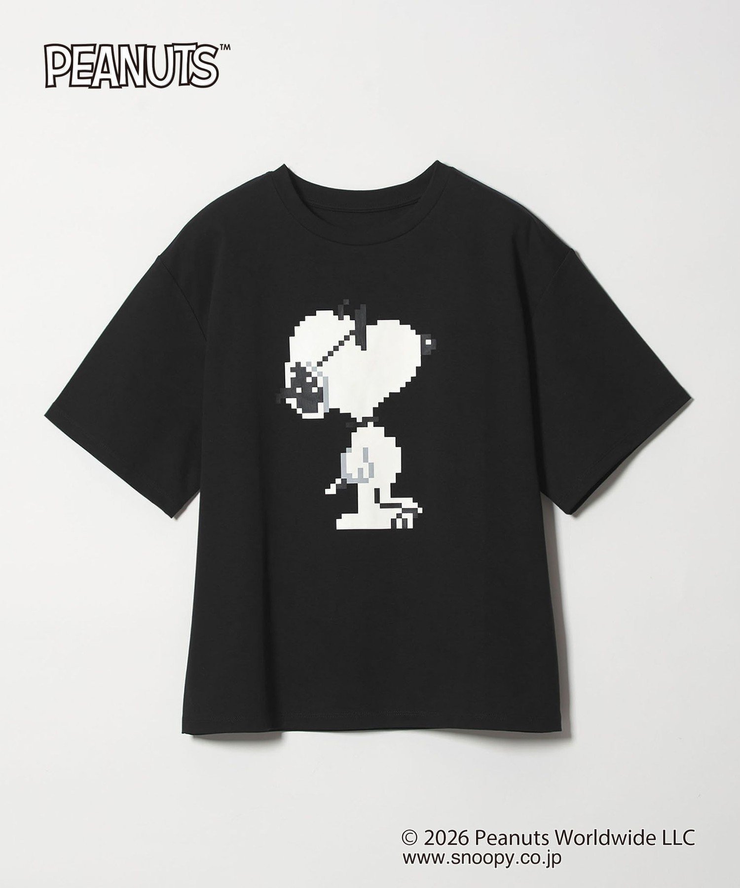 【ユナイテッドアローズ/UNITED ARROWS】のPEANUTS*MARW UNITED ARROWS SNOOPY Tシャツ インテリア・キッズ・メンズ・レディースファッション・服の通販 founy(ファニー) 　ファッション　Fashion　レディースファッション　Fashion for Women　トップス・カットソー　Cut & Sew Tops　シャツ・ブラウス・オフィスカジュアル　Elegant Blouses & Button-Ups　ロングTシャツ・Tシャツ　Longline T-Shirts & Tees　イラスト　Illustration　クラシック　Classic, Timeless Style　グラフィック　Graphic, Graphic Design　シンプル　Simple, Minimal　スラックス　Slacks, Dress Pants　デニム　Denim, Jeans Material　人気　Popular, Best Seller　プリント　Print, Printed Pattern　おすすめ　Recommended / Our Picks　ビジネス 仕事 通勤　Business / Work / Commuting　BLACK|ID: prp329100004869507 ipo3291000000036291511