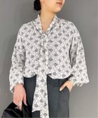 【ジャーナルスタンダード レサージュ/journal standard L'essage】の《追加》IPEKERドット フラワー/シアーボウタイブラウス 人気、トレンドファッション・服の通販 founy(ファニー) ファッション Fashion レディースファッション Fashion for Women トップス・カットソー Cut & Sew Tops シャツ・ブラウス・オフィスカジュアル Elegant Blouses & Button-Ups 2026年 2026 おすすめ Recommended / Our Picks キュプラ Cupro, Eco Fabric スラックス Slacks, Dress Pants ドット Polka Dot, Dot Pattern フラワー Flower, Floral 春 Spring thumbnail ホワイト B|ID: prp329100004869514 ipo3291000000036291750