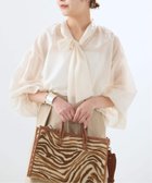 【ジャーナルスタンダード レサージュ/journal standard L'essage】の《追加》IPEKERドット フラワー/シアーボウタイブラウス 人気、トレンドファッション・服の通販 founy(ファニー) ファッション Fashion レディースファッション Fashion for Women トップス・カットソー Cut & Sew Tops シャツ・ブラウス・オフィスカジュアル Elegant Blouses & Button-Ups 2026年 2026 おすすめ Recommended / Our Picks キュプラ Cupro, Eco Fabric スラックス Slacks, Dress Pants ドット Polka Dot, Dot Pattern フラワー Flower, Floral 春 Spring thumbnail ナチュラル|ID: prp329100004869514 ipo3291000000036291753