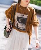 【スピック&スパン/Spick & Span】の《WEB限定 / 追加2 》GOOD ROCK SPEED フォトドルマンTシャツ Re 人気、トレンドファッション・服の通販 founy(ファニー) ファッション Fashion レディースファッション Fashion for Women トップス・カットソー Cut & Sew Tops シャツ・ブラウス・オフィスカジュアル Elegant Blouses & Button-Ups ロングTシャツ・Tシャツ Longline T-Shirts & Tees ヴィンテージ Vintage Style グラフィック Graphic, Graphic Design コレクション Collection, Seasonal Line 雑誌 Magazine, Fashion Magazine バランス Balance, Style Balance プリント Print, Printed Pattern モノトーン Monotone, Black and White thumbnail ブラウン|ID: prp329100004869517 ipo3291000000036291873