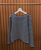 【その他のブランド/Other】の【2026SS】スカラップネック ボーダーカットソー 長袖 きれいめ 人気、トレンドファッション・服の通販 founy(ファニー) ファッション Fashion レディースファッション Fashion for Women トップス・カットソー Cut & Sew Tops カットソー・ベーシックTシャツ Cut-and-Sewn Tops / Stretch Tees & Basics エレガント 上品 Elegant スカラップ Scallop, Scalloped Edge スクエア Square, Square Shape 長袖 Long Sleeve, Full Sleeve フラット Flat, Flat Shoes ボーダー Border, Stripe ロング Long, Long-Length 再入荷 Restock / Back in Stock 2026年 2026 thumbnail NAIV|ID: prp329100004869518 ipo3291000000036291924