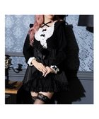 【ノエミ/NOEMIE】のゴシックローズチョーカーネックカットソー 人気、トレンドファッション・服の通販 founy(ファニー) ファッション Fashion レディースファッション Fashion for Women トップス・カットソー Cut & Sew Tops カットソー・ベーシックTシャツ Cut-and-Sewn Tops / Stretch Tees & Basics カットソー Cut and Sewn Top ガーリー Girly, Feminine Style チョーカー Tulle, Mesh Fabric デコルテ Décolleté, Neckline リボン Ribbon, Bow ローズ Rose, Rose Motif thumbnail 黒|ID: prp329100004869519 ipo3291000000036291971