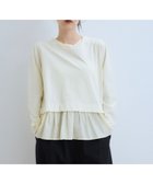 【アダム エ ロペ/ADAM ET ROPE'】の【WEB限定】2WAYバックリボントップス 人気、トレンドファッション・服の通販 founy(ファニー) ファッション Fashion レディースファッション Fashion for Women トップス・カットソー Cut & Sew Tops ウォッシャブル Machine Washable カッティング Cutting Detail カットソー Cut and Sewn Top デニム Denim, Jeans Material ドッキング Docking, Mixed Material ハーフ Half, Half-Length フェミニン Feminine, Girly ラッフル Ruffle, Frill ランダム Random, Irregular リボン Ribbon, Bow A/W・秋冬 Autumn/Winter おすすめ Recommended / Our Picks エレガント 上品 Elegant 2026年 2026 thumbnail オフホワイト(15)|ID: prp329100004869522 ipo3291000000036292052