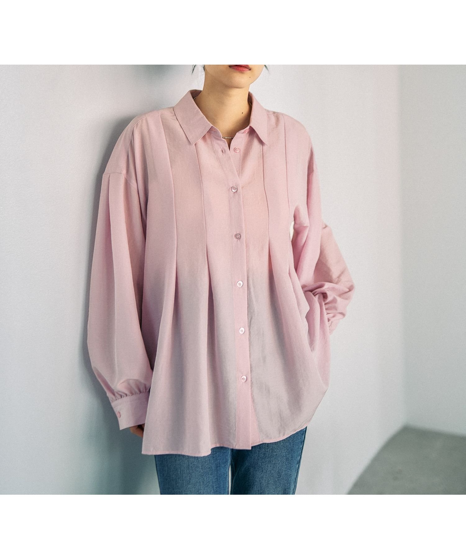 【レプシィム ローリーズファーム/LEPSIM LOWRYS FARM】のサラキレタック長袖シャツ 人気、トレンドファッション・服の通販 founy(ファニー) 　ファッション　Fashion　レディースファッション　Fashion for Women　トップス・カットソー　Cut & Sew Tops　シャツ・ブラウス・オフィスカジュアル　Elegant Blouses & Button-Ups　おすすめ　Recommended / Our Picks　シンプル　Simple, Minimal　フロント　Front, Front Design　定番　Standard, Basic Item　長袖　Long Sleeve, Full Sleeve　 other-1|ID: prp329100004869523 ipo3291000000036292062