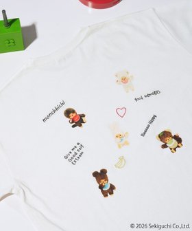 【フリークスストア/FREAK'S STORE】のモンチッチ 刺繍×プリント 散らばし Tシャツ【限定展開】 人気、トレンドファッション・服の通販 founy(ファニー) ファッション Fashion レディースファッション Fashion for Women トップス・カットソー Cut & Sew Tops シャツ・ブラウス・オフィスカジュアル Elegant Blouses & Button-Ups ロングTシャツ・Tシャツ Longline T-Shirts & Tees 2026年 2026 イラスト Illustration スペシャル Special, Limited Edition プリント Print, Printed Pattern エレガント 上品 Elegant 夏 Summer S/S・春夏 SS, Spring/Summer, Warm Season |ID:prp329100004869524